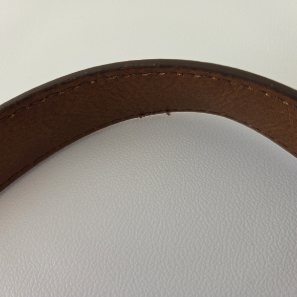 Fossil Tan Shoulder Bag with Embossed Logo - Picture 8 of 16